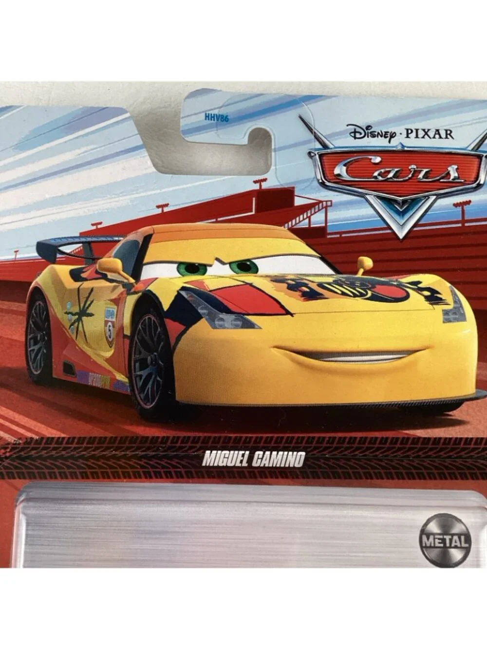 Disney Pixar Cars 2 Miguel Camino Diecast Metal Toy Car New Sealed 2021 Mattel